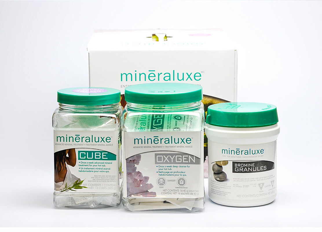 Mineraluxe Hot Tub Kit