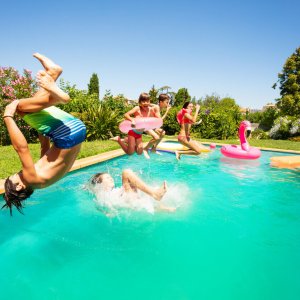 Canada day pool party tips from Cannonball Pools